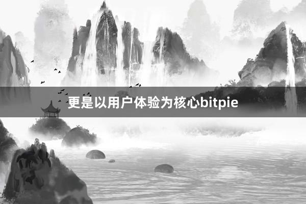 更是以用户体验为核心bitpie